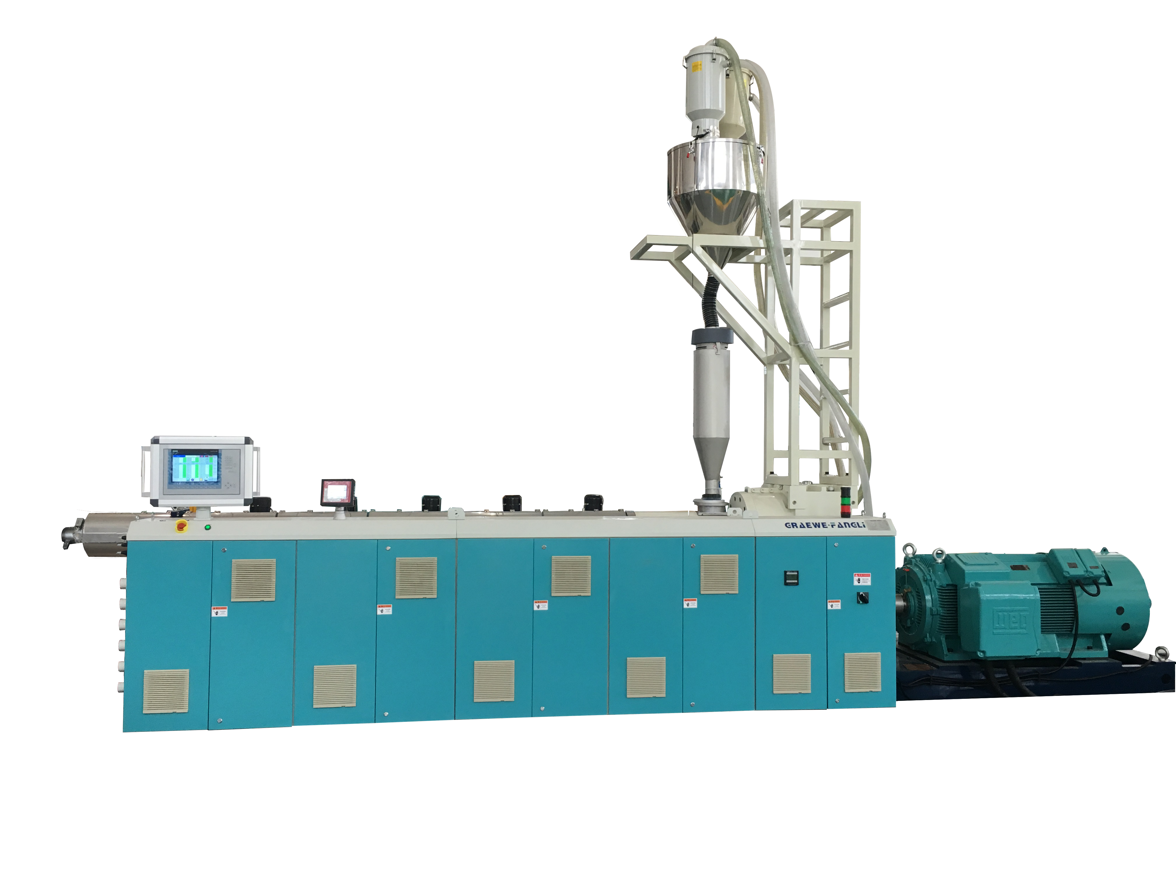 Model recommendation——110MM-1600MM HDPE water supply pipe extruder