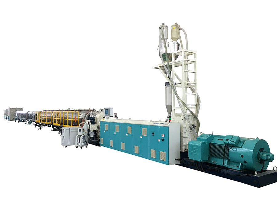 Key products of plastic pipe extrusion production line---PE Pipe Extrusion Line